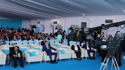 وصول وزراء الصحة والنقل والتخطيط والتموين والصناعة لمؤتمر الشباب