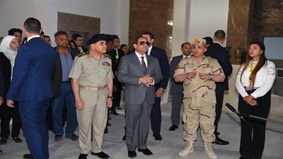 السيسي يتفقد أعمال إنشاء وتشييد منتجع الفرسان بمدينة الاسماعيلية