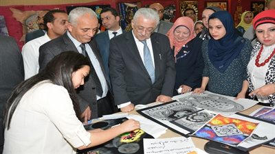 شوقى يشهد انطلاق فاعليات مهرجان الحفل الختامى للأنشطة التربوية