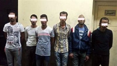 ضبط عصابة سرقة المواطنين في السيدة زينب
