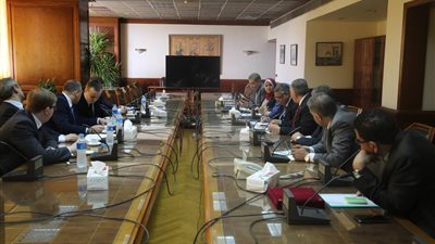 وزير الموارد الطبيعية وحماية البيئة ببيلاروسيا في زيارة للقاهرة