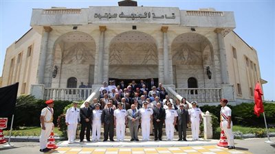 لجنة الدفاع والأمن القومى وأعضاء من مجلس النواب بزيارة للقوات البحرية 