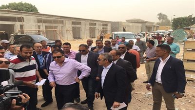 وزير الصحة يتفقد أعمال التطوير بمستشفى الأقصر العام