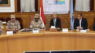 قائد قوات الدفاع الشعبي يشهد مشروع مجابهة الازمات والكوارث بمحافظة القاهرة