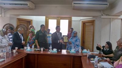 زيارة وفد موريتانى لفرع المعهد القومى لعلوم البحار والمصايد بالإسكندرية