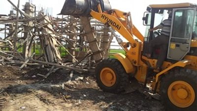 إزالة 191 تعديًا على 170 ألف متر أملاك دولة بالبحيرة