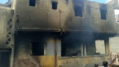 السيطرة على حريق بمنزل غير مأهول بالسكان في الفيوم