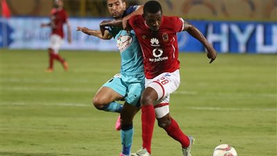 بالفيديو.. أجاي يحرز الهدف الأول في شباك مصر المقاصة 