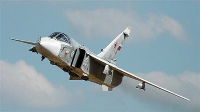 بالفيديو.. سلاح الجو الروسي يهاجم سيارات داعش في الرقة