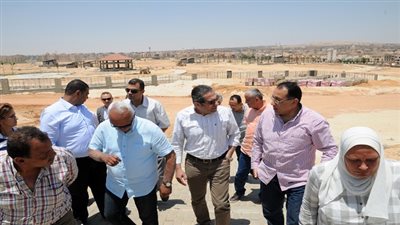 مدبولي: بدء التشطيبات بالحديقة المركزية بالشيخ زايد