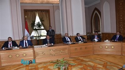 وزير الخارجية يستقبل وفد أعضاء لجنة العلاقات الخارجية بمجلس النواب