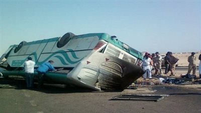 الصحة: اصابة 21 مواطن فى حادثي سير بمحافظة الشرقية