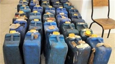 ضبط ألف لتر بنزين 80 مدعم قبل بيعها في السوق السوداء بالفيوم