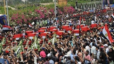 مصر تزف أبنائها للجنه 