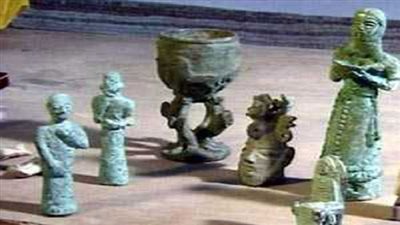 ضبط 233 قطعة آثارية متنوعة بالمنيا