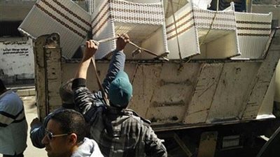 غلق كافيتريتين وضبط 173 إشغال طريق في الإسكندرية