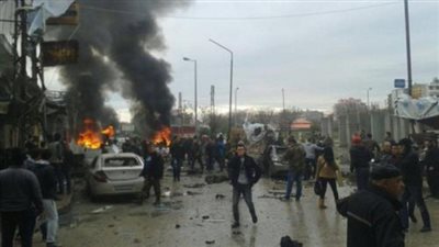 تفجير شمالي مدينة اللاذقية في سوريا