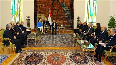 السيسي يستقبل نائبة رئيس الأرجنتين