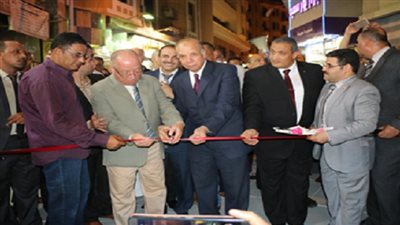 محافظ القاهرة وعدد من الوزراء يتفقدون شارع الألفي وسراي الأزبكية