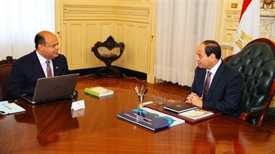 السيسي يعقد اجتماعاً مع محافظ مرسى مطروح
