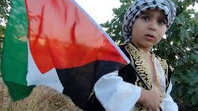 شاهد.. طفل فلسطينى يضرب جندى إسرائيلى على 