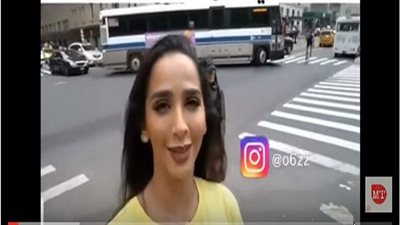 شاهد| موقف طريف بين مصري وسعودية في أمريكا.. ماذا حدث؟