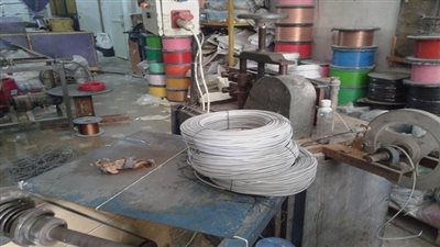 ضبط مصنع لإنتاج الكابلات الكهربائية المغشوشة بالبساتين 
