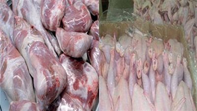 ضبط 450 كجم دواجن ولحوم فاسدة تابع لمطعم شهير بمدينة نصر 