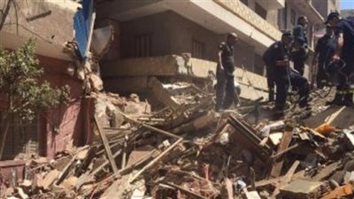 سكان عقار المنصورة المنهار يستغيثون: 