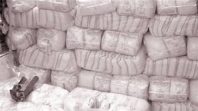 ضبط 22 طن ملح طعام 