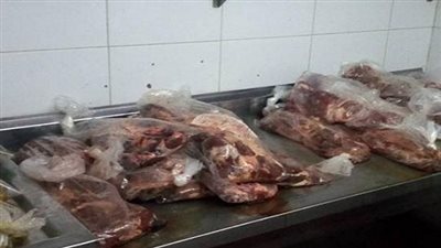 القبض على مالك محل غير مرخص لتجارة اللحوم 