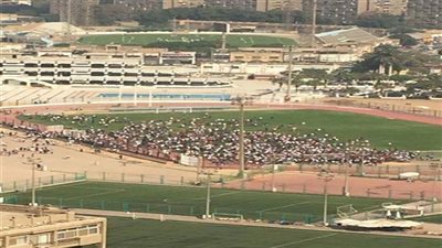 قدامى الزمالك يتدربون على ملعب عبد اللطيف أبو رجيلة