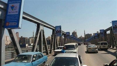 حل ازمة لافتات كوبري طلخا بعد غضب المواطنين بالدقهلية 