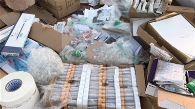 بعد واقعة السيدة زينب.. ضبط 22,734 ألف قطعة مستلزمات طبية 
