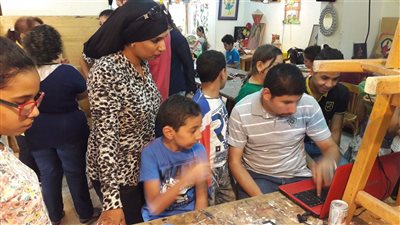 ورشة لصناعة أفلام الرسوم المتحركة بقصر ثقافة المنيا