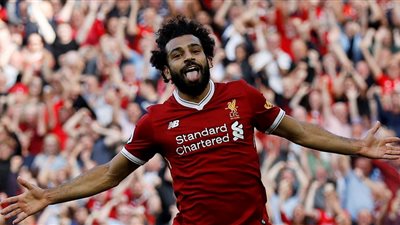 محمد صلاح يتفوق على رونالدو وميسي.. بلد المشجين 
