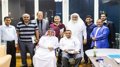 الشيخ عبدالله بقشان في زيارة إلى رحاب مركز حضرموت بالقاهرة