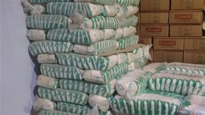 ضبط 15طن سكر مدعم قبل بيعها بقنا