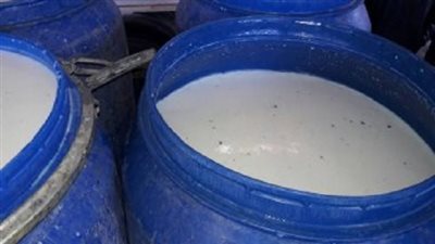 ضبط 500 كيلو لبن فاسد بحوزة صاحب محل بقنا
