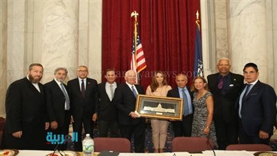 بالصور.. الكونجرس يستضيف حفلاً لحشـد التأييد لمشروع قانون منح ميداليته الذهبية لإسم الرئيس السادات