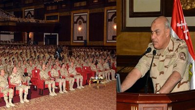 وزير الدفاع يلتقى مقاتلى الجيش الثانى الميدانى 