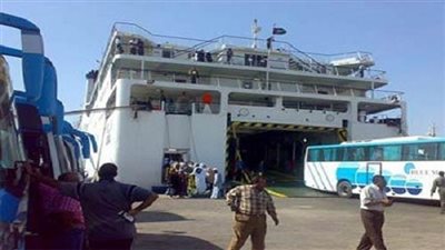 وصول وسفر خمسة الآف راكب بمينائي سفاجا والغردقة