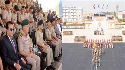 وزير الدفاع يشهد حفل تخرج الدفعة 152 من كلية الضباط الاحتياط