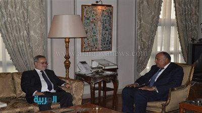 سامح شكري يبحث مع وزير الخارجية اليمني مستجدات الاوضاع فى بلاده
