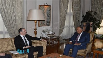 سامح شكري يلتقي مبعوث الرئيس الأمريكي للتحالف الدولي ضد داعش