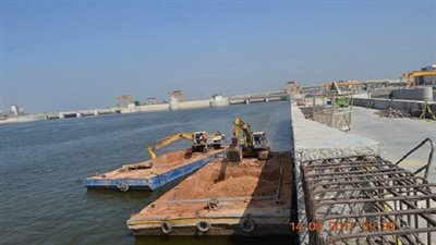 96.69% نسبة إنجاز الأعمال المدنية بمشروع قناطر أسيوط الجديدة