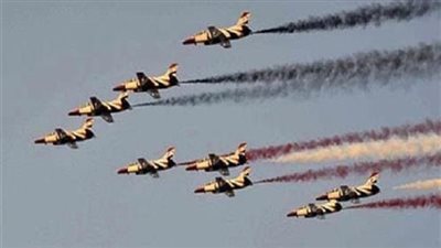 القوات المسلحة تقيم عروض جوية في سماء القاهرة والعديد من المحافظات 