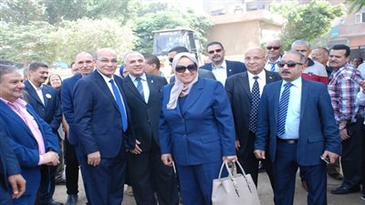 وزيرا الزراعة والرى يطلقان حملة لزراعة والنخيل والتوت والزيتون بالمدارس