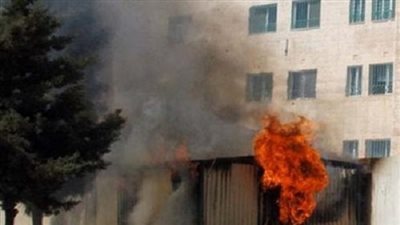 حريق هائل بمصنع لأنتاج المراتب الفيبر بالدقهلية 