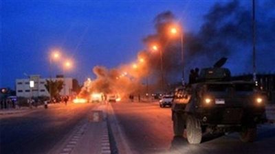 التصدي لمحاولة إرهابية لإستهداف نقاط تأمين بمنطقة القواديس 